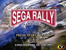 Sega Rally Championship 2 Title Screen